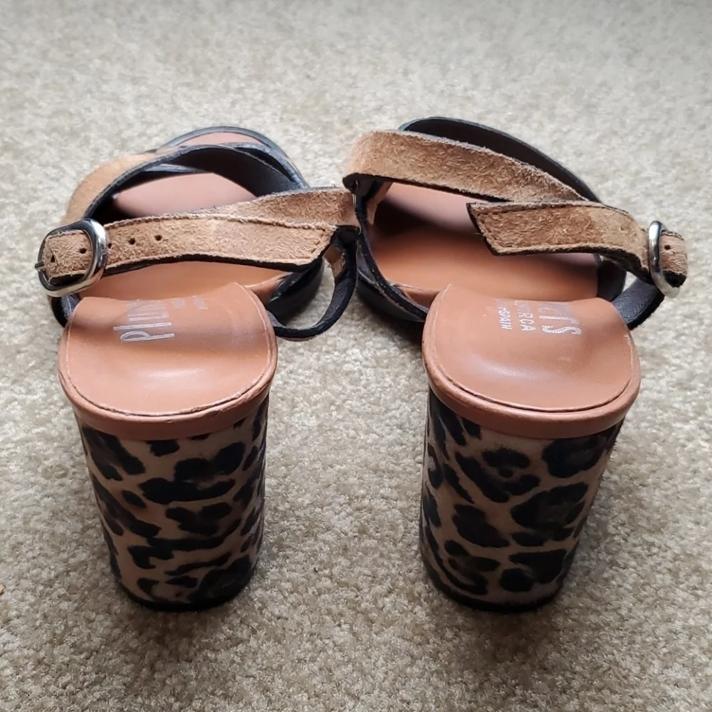Plumers Leather Leopard Print‎ Heels